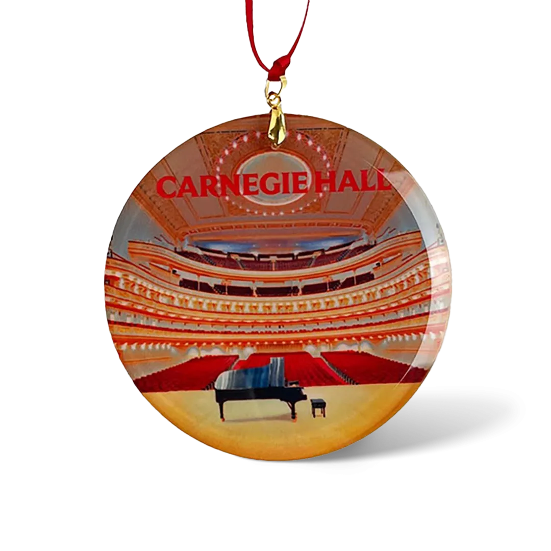 Stern Auditorium / Perelman Stage Glass Ornament