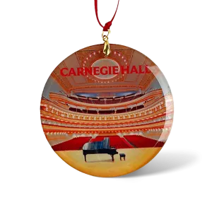 Stern Auditorium / Perelman Stage Glass Ornament