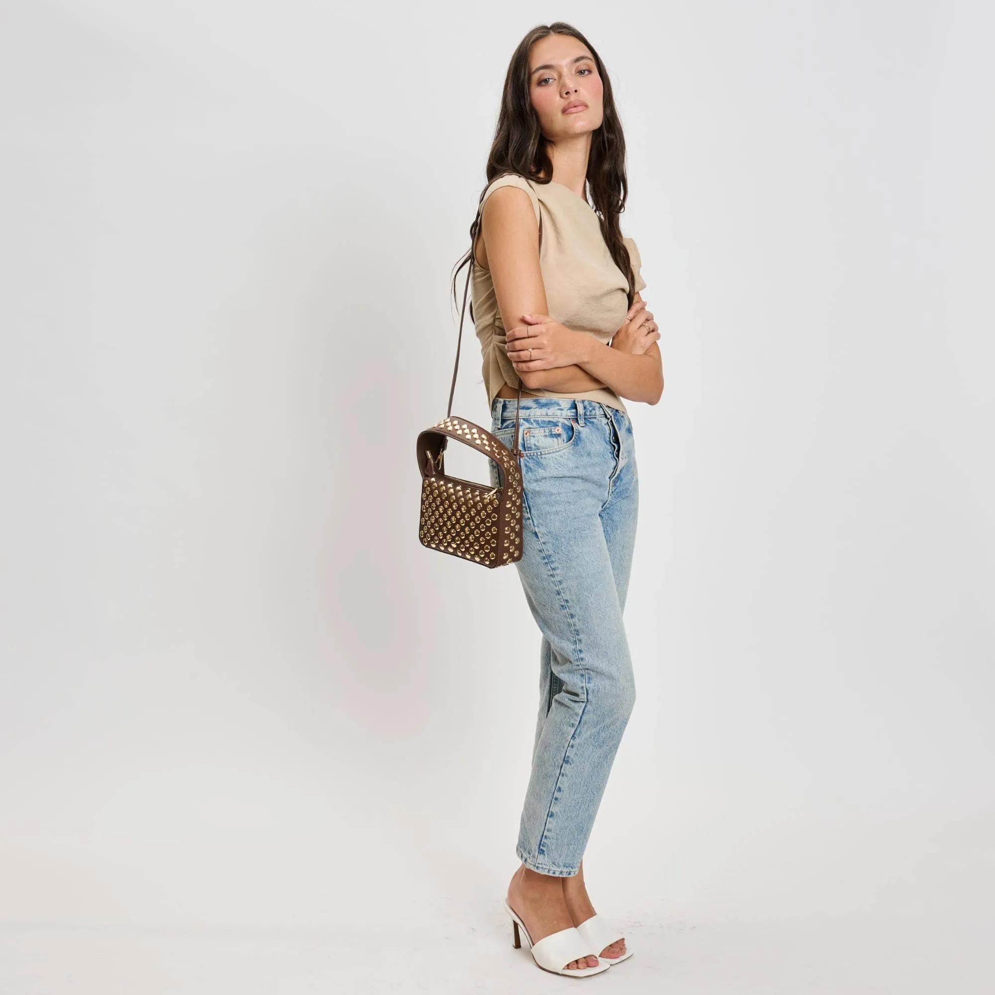 Studded Crossbody Bag