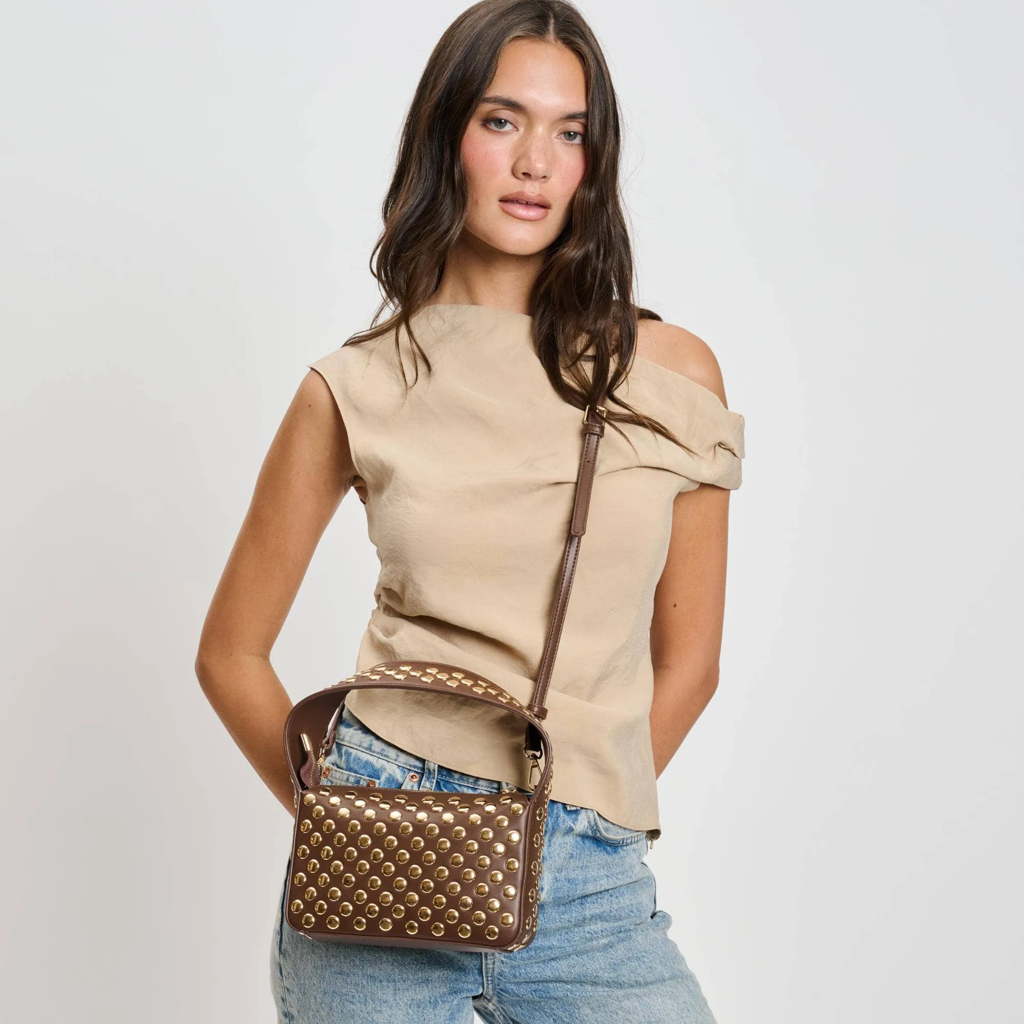 Studded Crossbody Bag