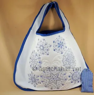 Super Snowfall Fold and Go Reusable Shopping Bag