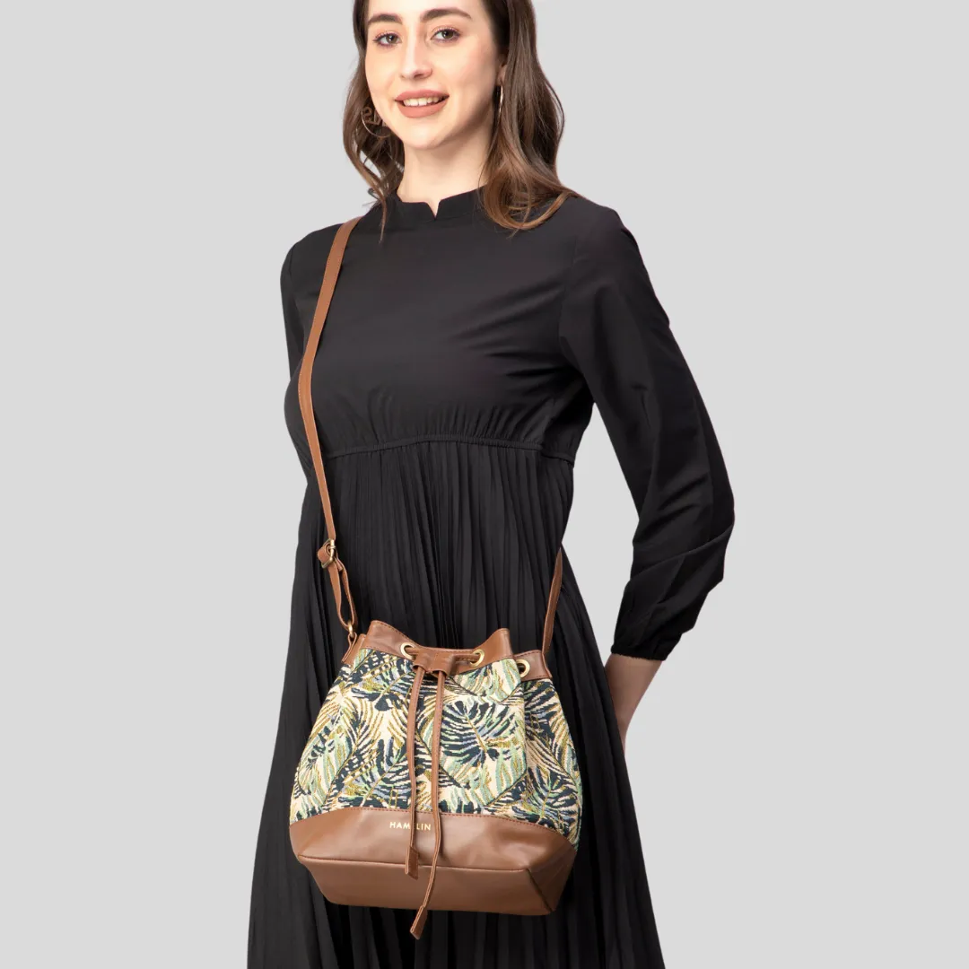 The Bucket Bag - Green Maple