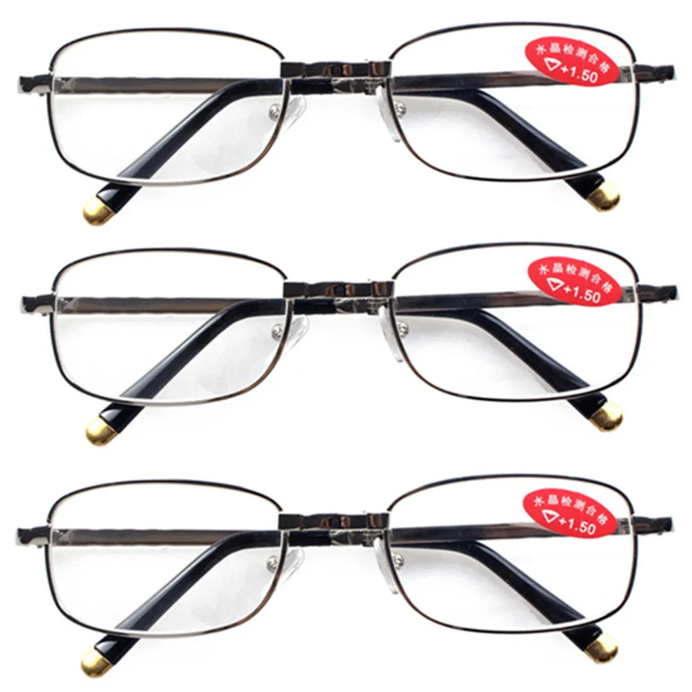 The Cambridge Folding Reading Glasses (3 Pair Value-Pack)