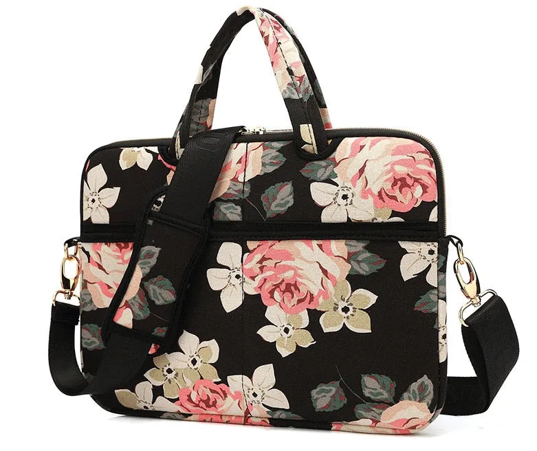 The Rose Laptop Briefcase for Women 15-inch