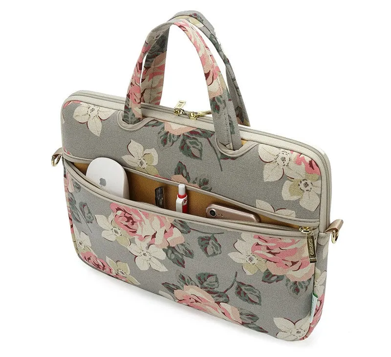 The Rose Laptop Briefcase for Women 15-inch