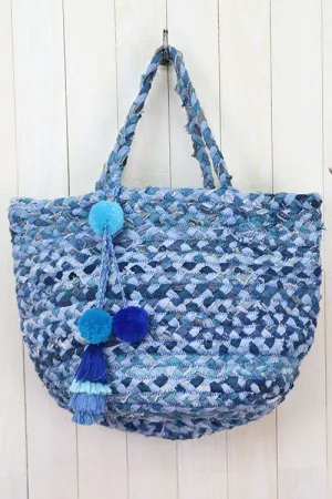 Tonal Colored Upcycled Bucket Bag
