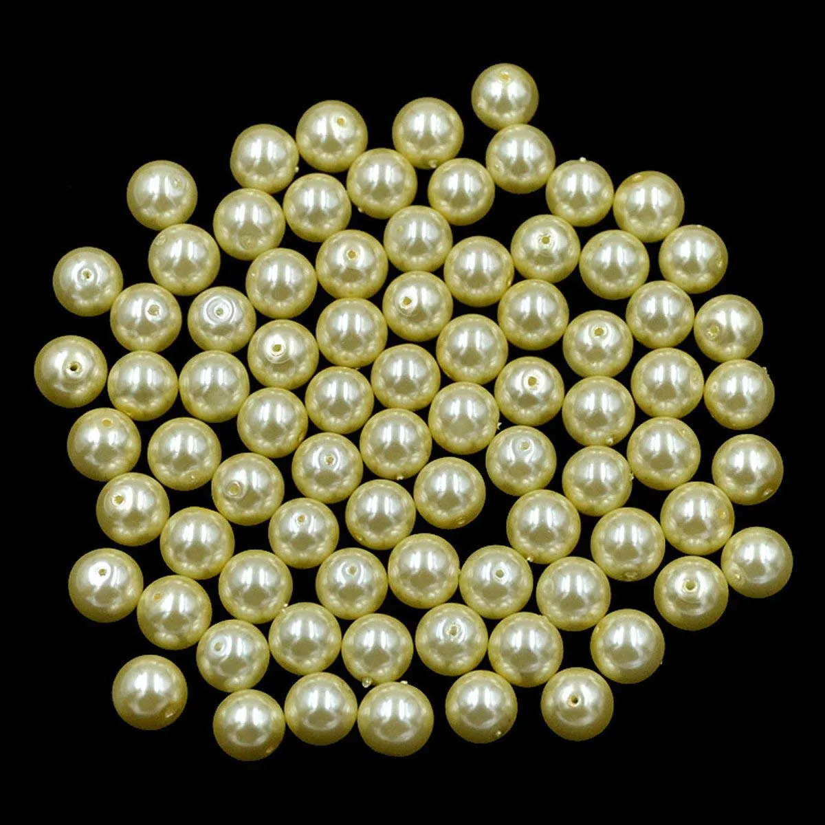 Top Quality Czech Satin Luster Glass Pearl Round Loose Beads Bag (2)