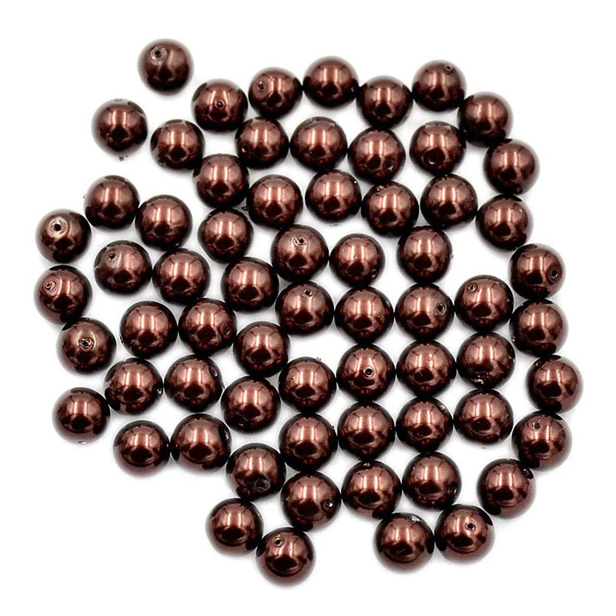 Top Quality Czech Satin Luster Glass Pearl Round Loose Beads Bag (2)