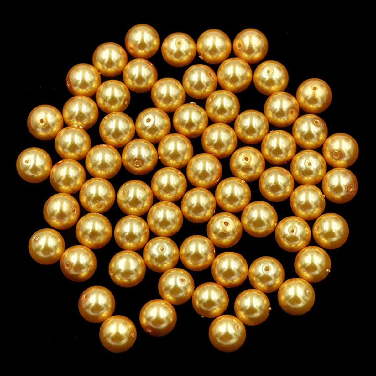 Top Quality Czech Satin Luster Glass Pearl Round Loose Beads Bag (2)