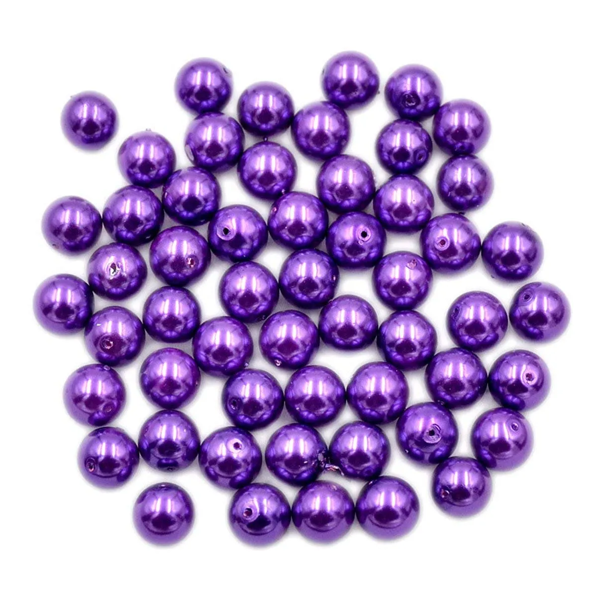 Top Quality Czech Satin Luster Glass Pearl Round Loose Beads Bag (2)