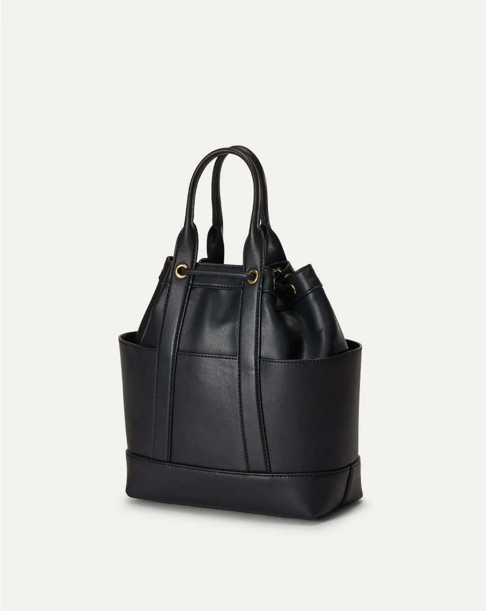 Veronica Beard Leather Goody Bag