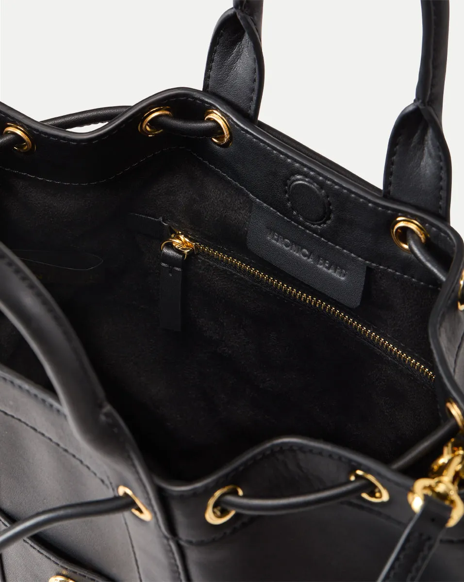Veronica Beard Leather Goody Bag