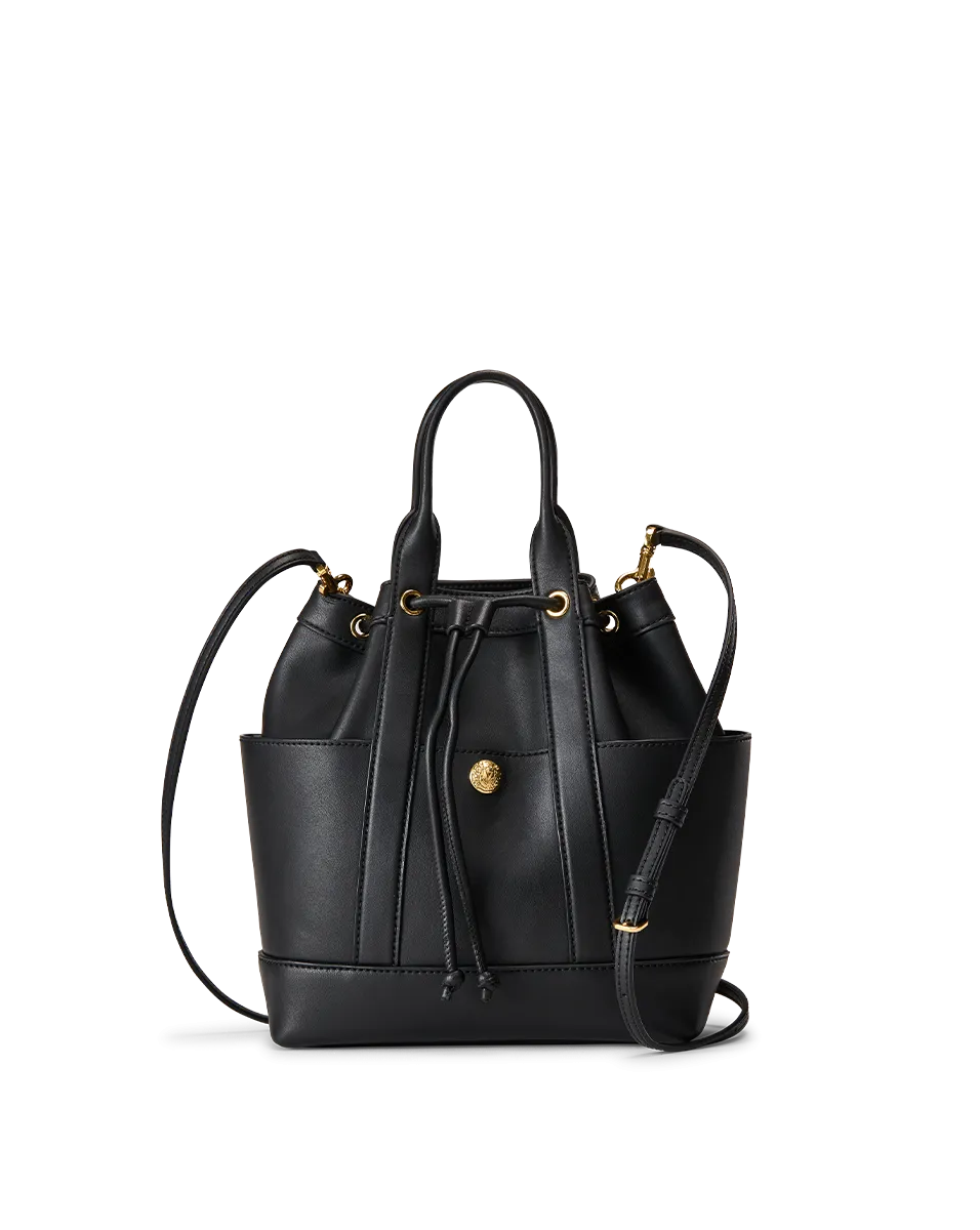 Veronica Beard Leather Goody Bag