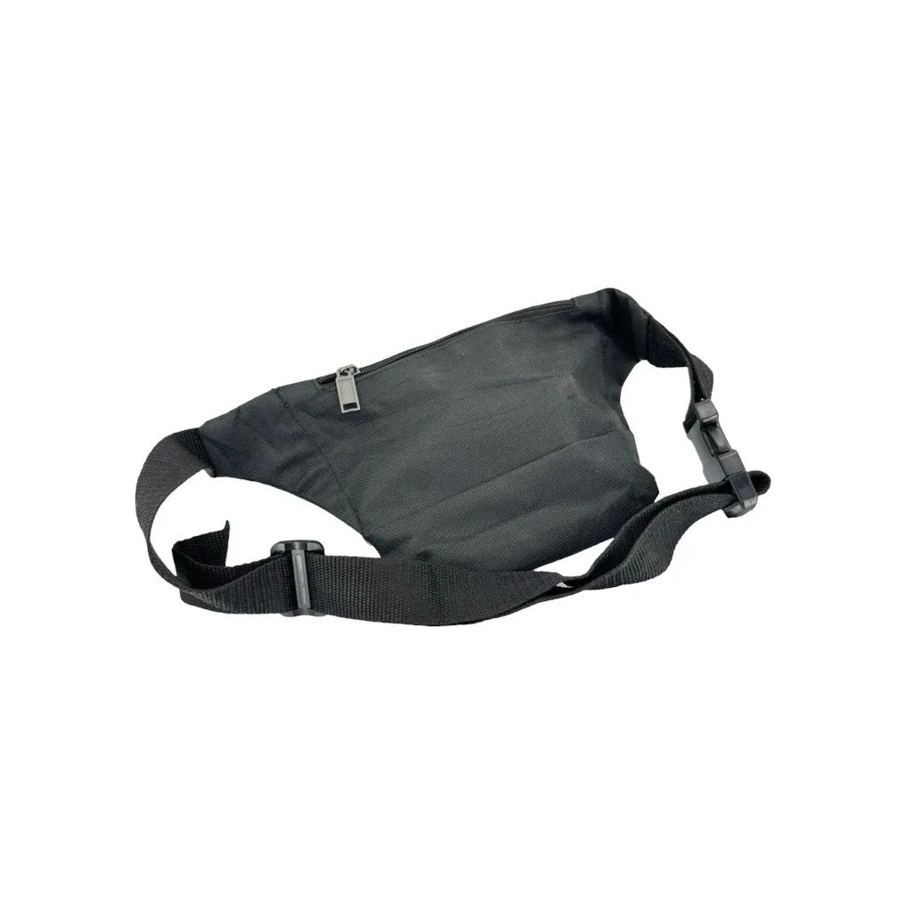 Vintage 1990's "Let's Go!" Canvas Waist Belt Bag