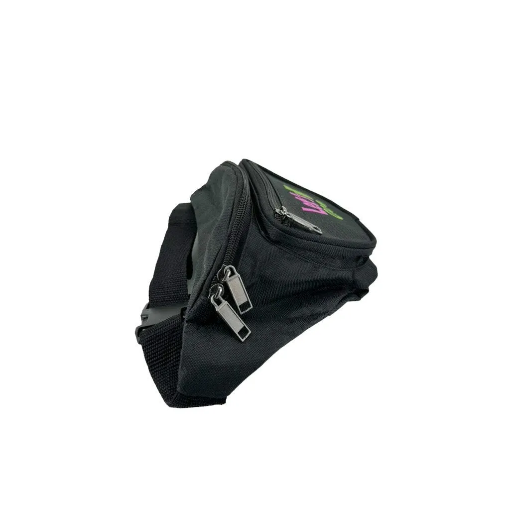 Vintage 1990's "Let's Go!" Canvas Waist Belt Bag