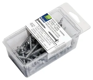 Woodtite 92523 Screw, 2 in L, Coarse Thread, Hex Drive, Self-Drilling Point, Galvanized Steel :BX 50: QUANTITY: 1
