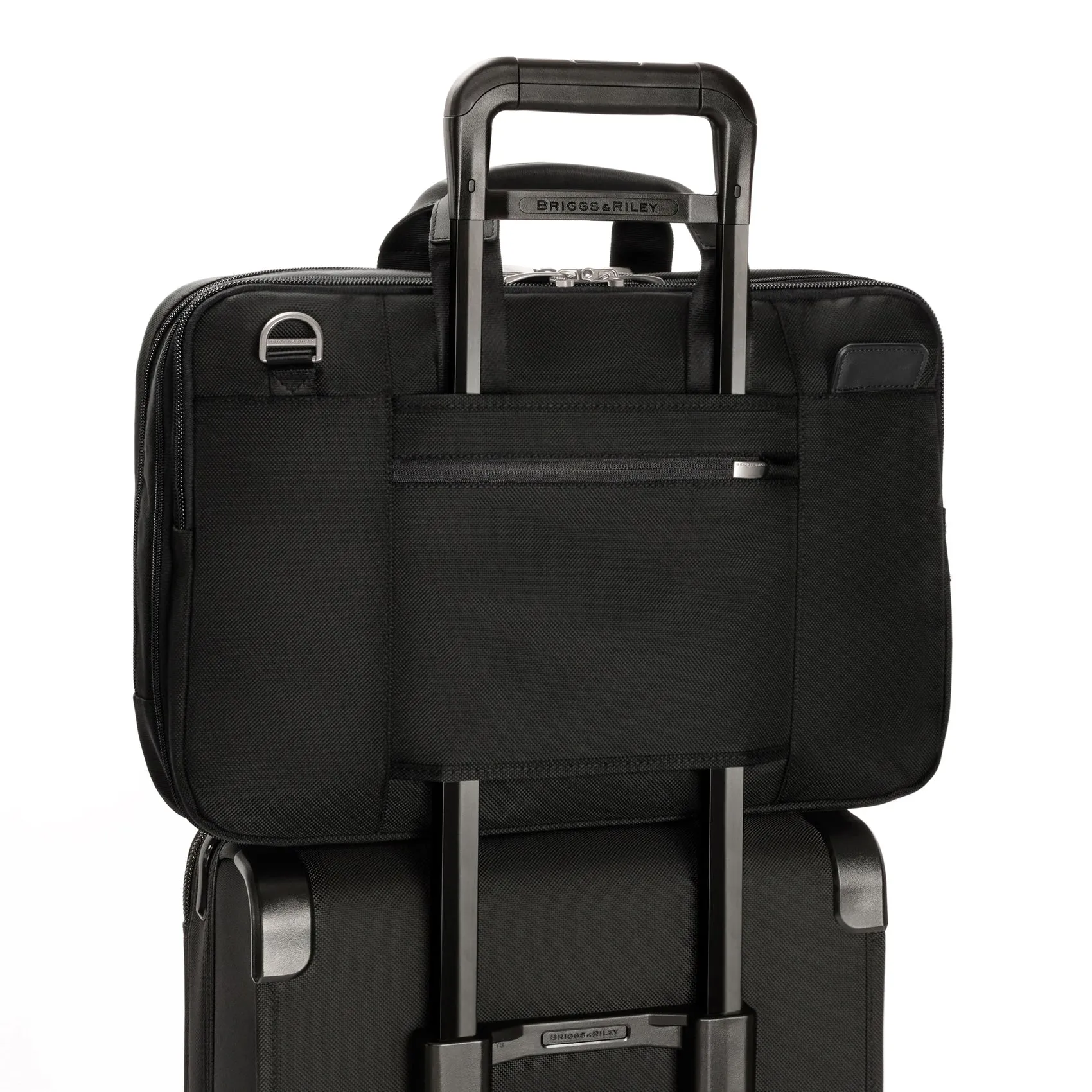 @Work Large Expandable Brief - Black