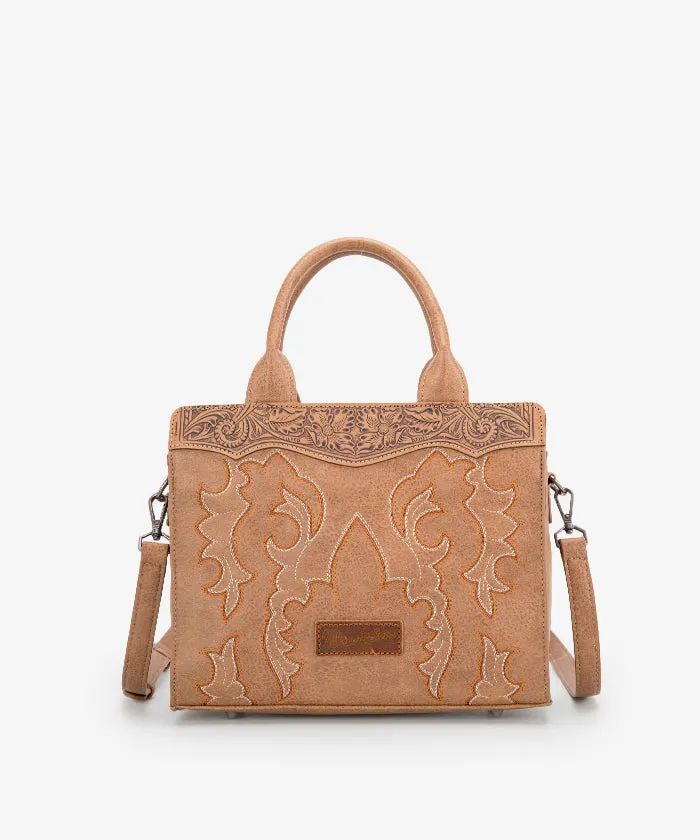 Wrangler Boot Scroll Crossbody Purse
