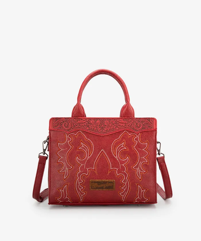 Wrangler Boot Scroll Crossbody Purse