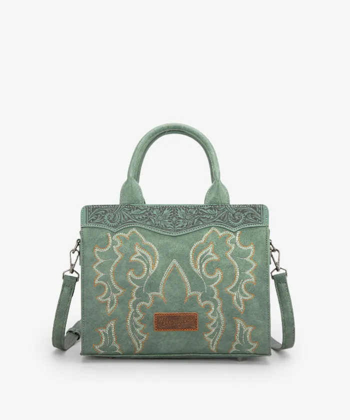 Wrangler Boot Scroll Crossbody Purse
