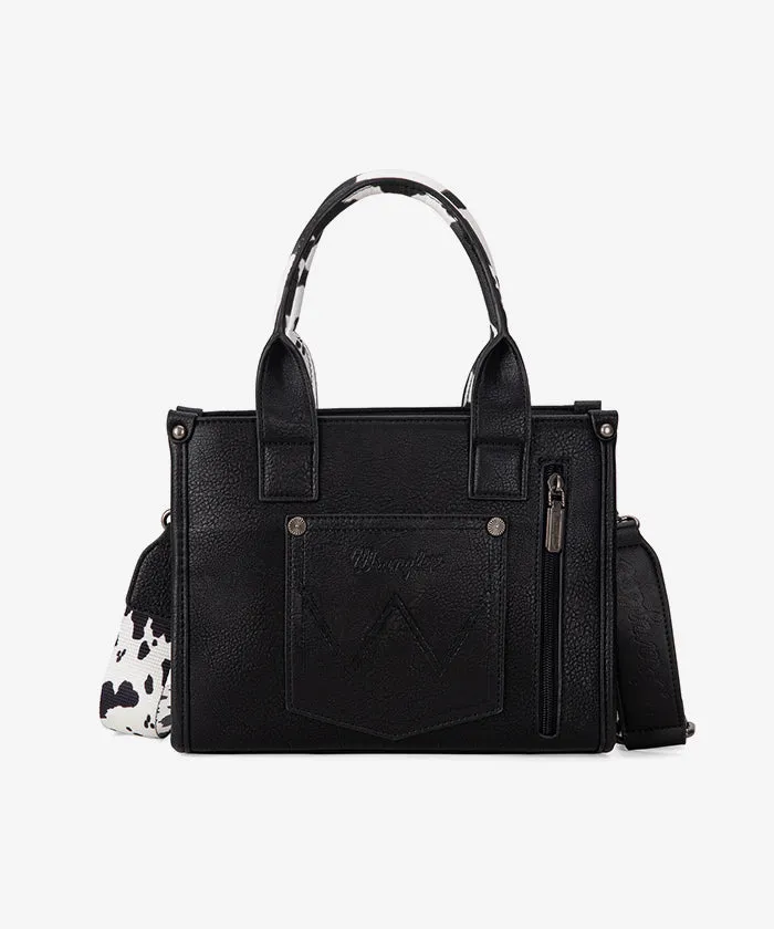 Wrangler Cow Print Concealed Crossbody Bag Set