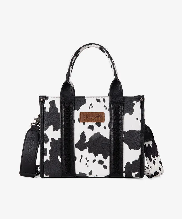 Wrangler Cow Print Concealed Crossbody Bag Set