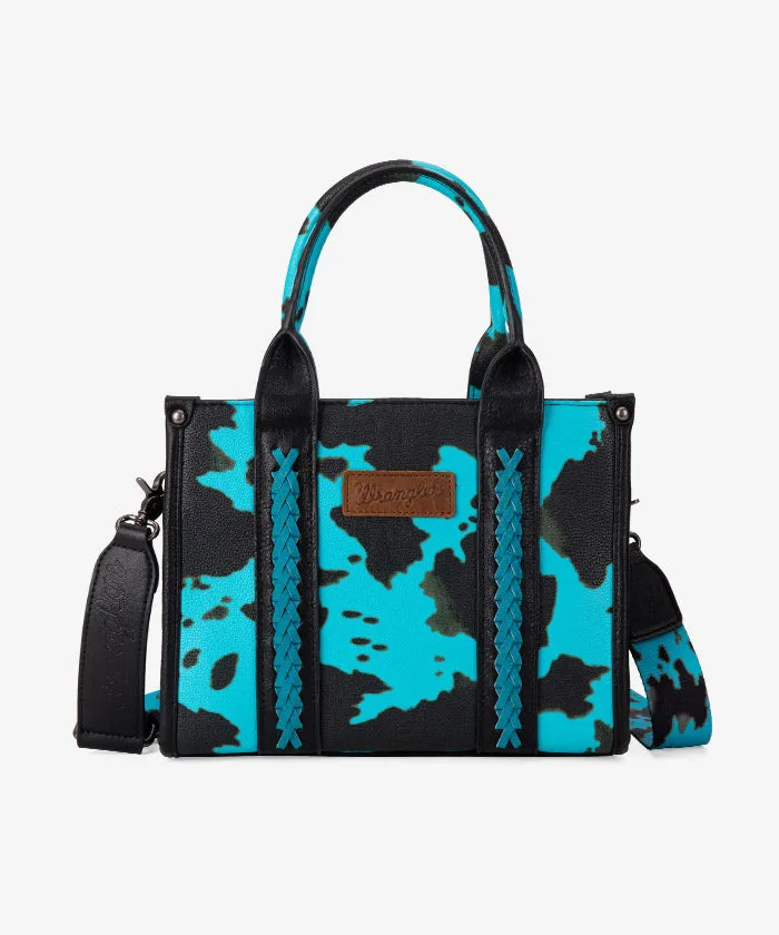 Wrangler Cow Print Concealed Crossbody Bag Set
