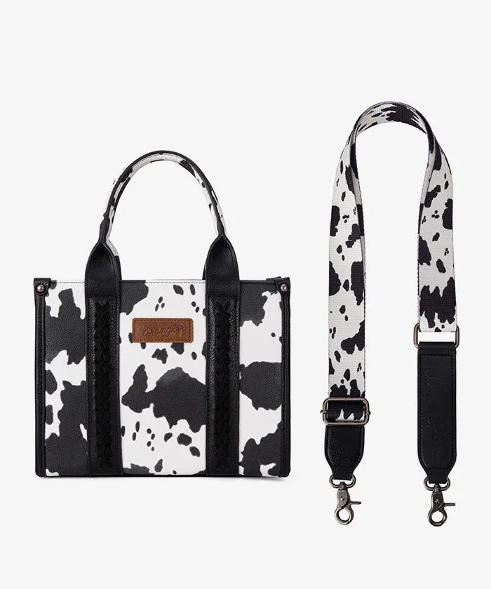 Wrangler Cow Print Concealed Crossbody Bag Set