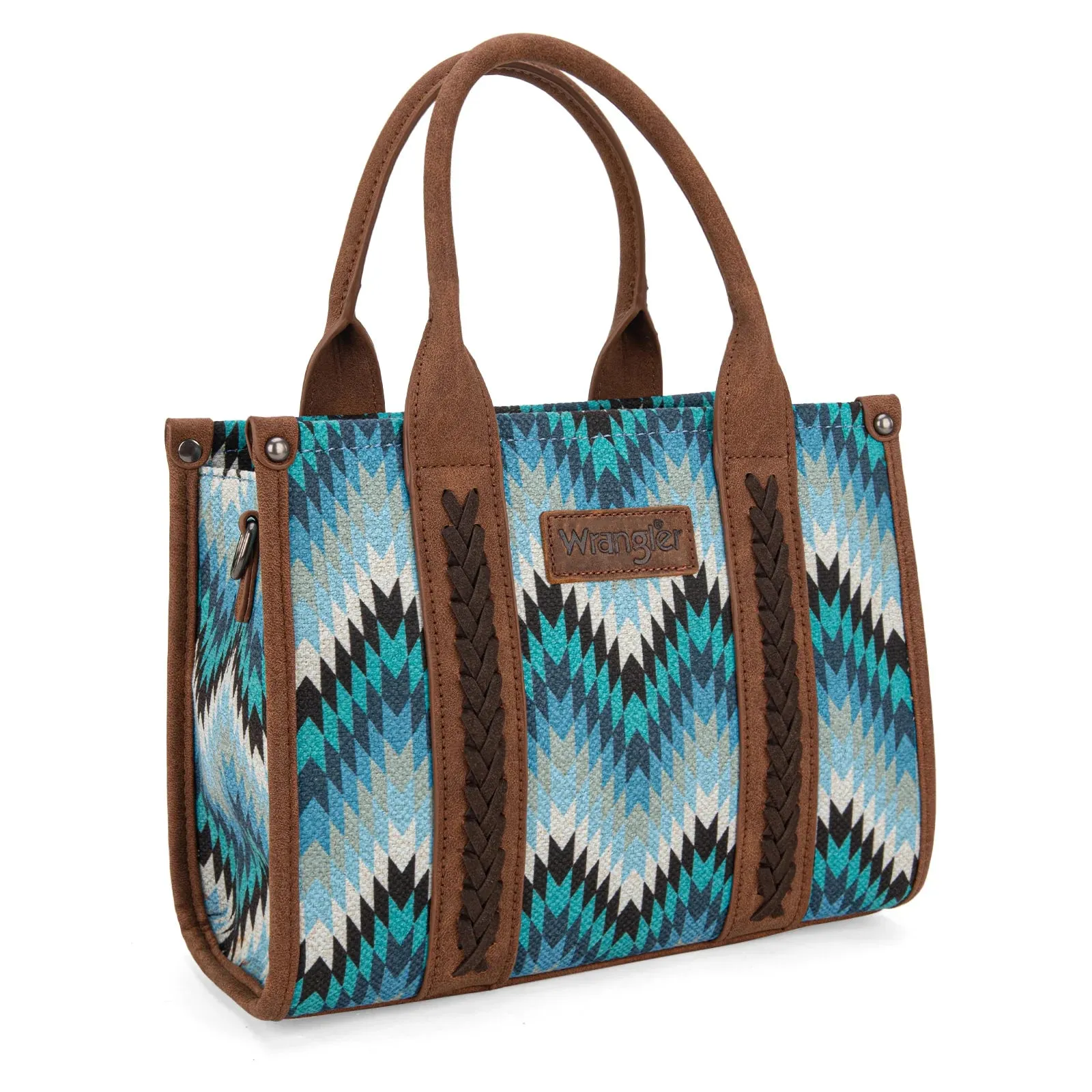 Wrangler Southwestern Pattern Dual Sided Tote