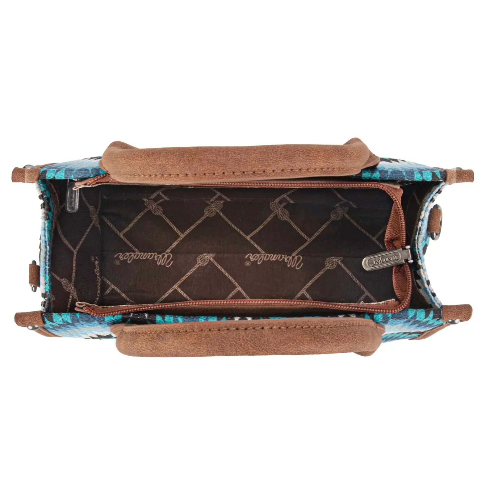 Wrangler Southwestern Pattern Dual Sided Tote