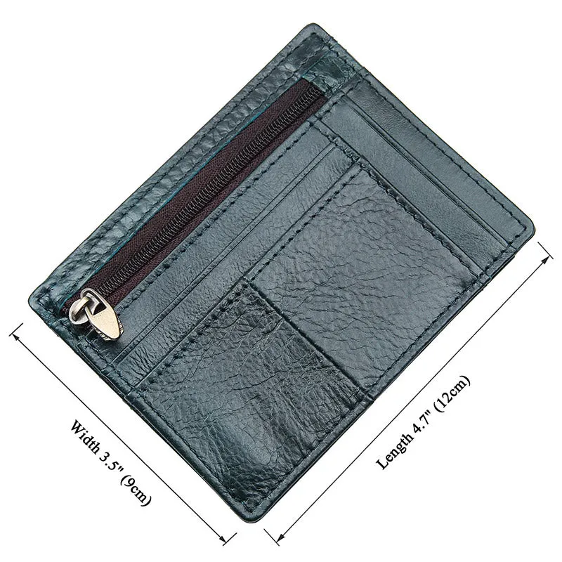 YAAGLE Unisex RFID Mini Thin Wallet Card Slots YG8447