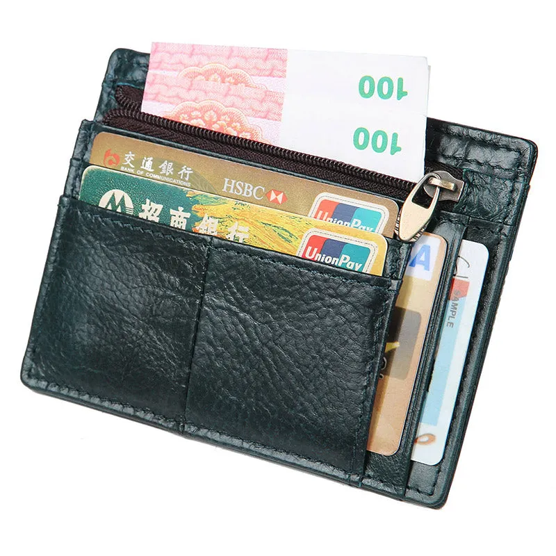 YAAGLE Unisex RFID Mini Thin Wallet Card Slots YG8447