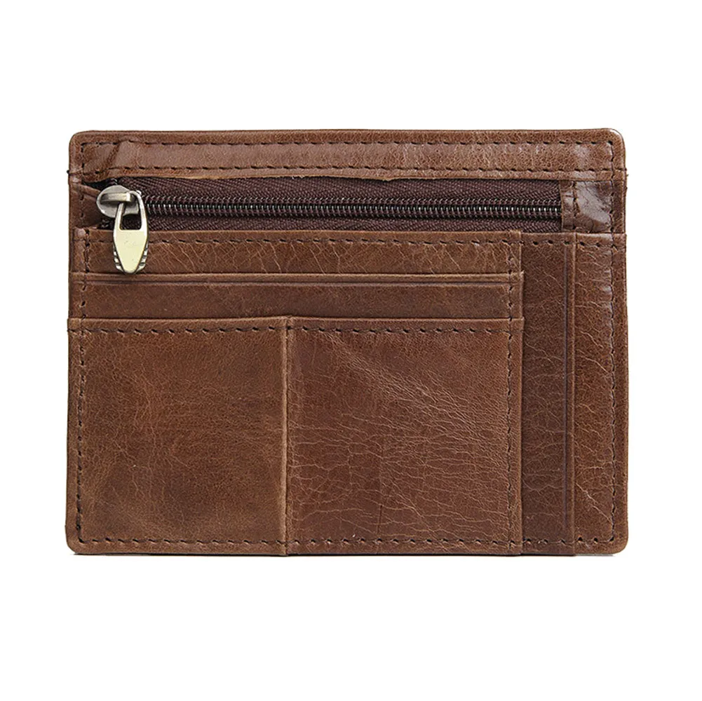 YAAGLE Unisex RFID Mini Thin Wallet Card Slots YG8447
