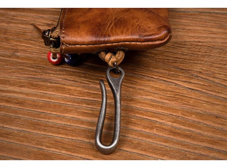 YAAGLE Vegetable Tanned Cowhide Key Bag YG0012