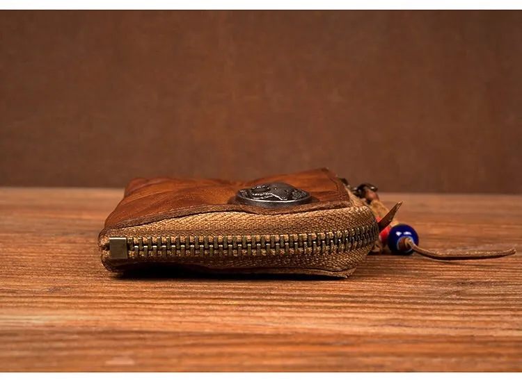 YAAGLE Vegetable Tanned Cowhide Key Bag YG0012